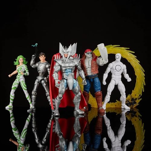 Marvel Hasbro Legends Series: X-Men Villains, 60th Anniversary Action Figure Set, 6 inch Action Figures,Multicolor