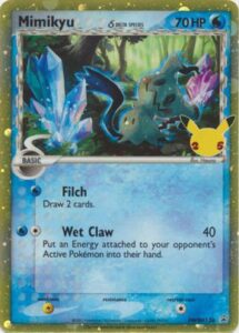 mimikyu - swsh136 - black star promo - holo rare - nm/m - new