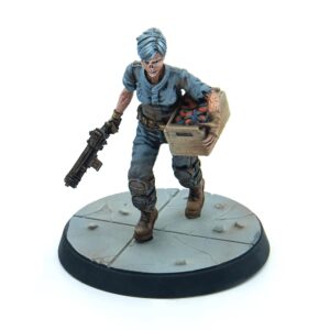 Modiphius Entertainment Fallout Wasteland Warfare: Survivors - Ghoul Settlers (The Slog) - 6 Unpainted Resin Miniatures, includes Scenic Bases, 32MM Scale Figures, Roleplaying Game Minifigures