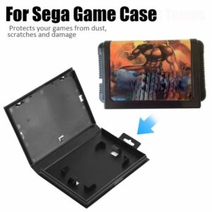 Easy to Install Cartridge Empty Shell Box Storage Case Replacement For Sega Genesis Game