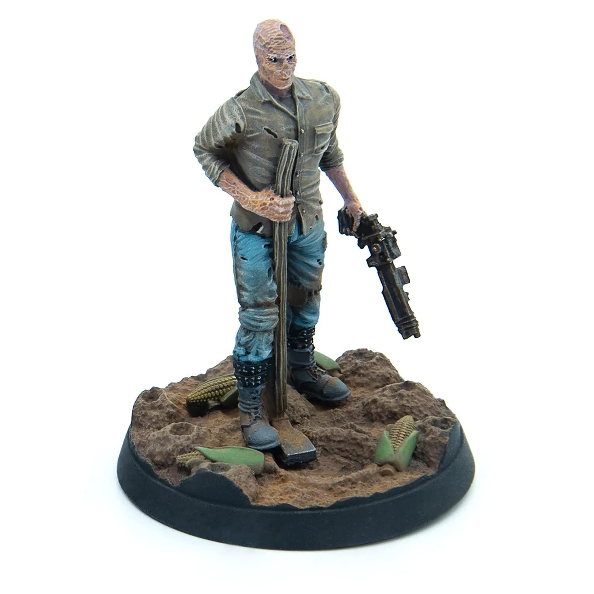 Modiphius Entertainment Fallout Wasteland Warfare: Survivors - Ghoul Settlers (The Slog) - 6 Unpainted Resin Miniatures, includes Scenic Bases, 32MM Scale Figures, Roleplaying Game Minifigures