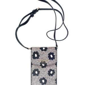 Kate Spade New York Staci North South Phone Crossbody Bag in Herringbone Floral