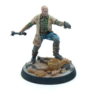 Modiphius Entertainment Fallout Wasteland Warfare: Survivors - Ghoul Settlers (The Slog) - 6 Unpainted Resin Miniatures, includes Scenic Bases, 32MM Scale Figures, Roleplaying Game Minifigures