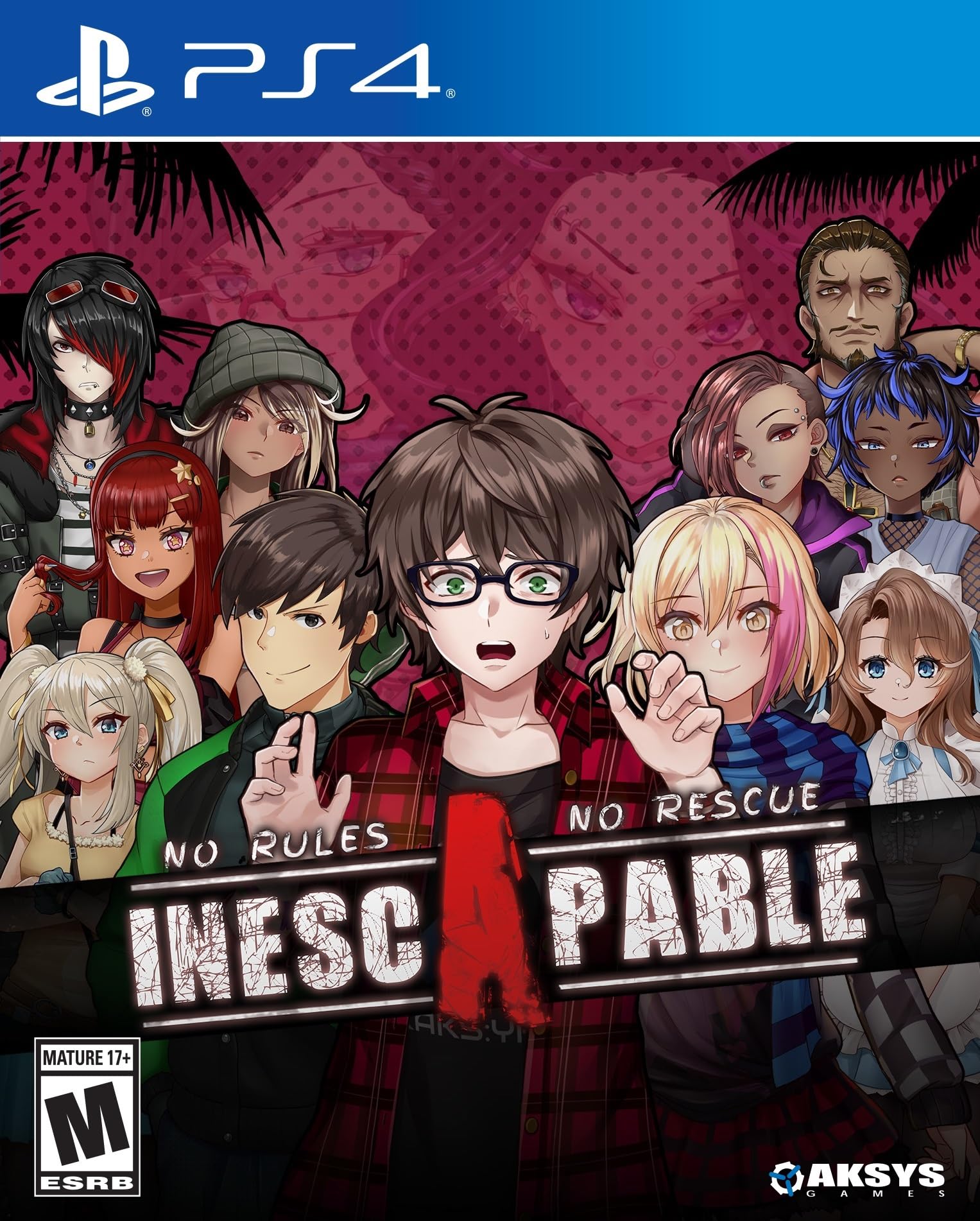 Aksys Inescapable: No Rules, No Rescue (PS4)