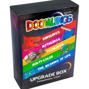 Doomlings Upgrade Pack Card Game - 5 Expansion Pack (81 Total Cards Included)