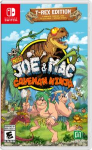 new joe and mac: caveman ninja t-rex edition nintendo switch