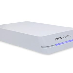 Avoluxion HDDGear Pro (White) 8TB 7200RPM USB 3.0 External Gaming Hard Drive (for PS5, Pre-formatted) (Renewed)