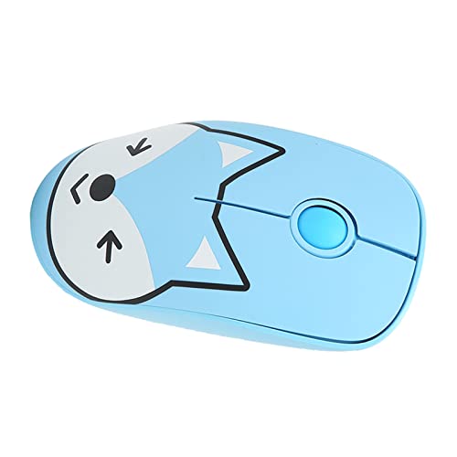 Pomya Wireless Gaming Mouse,Portable Office Mouse Computer Mouse, Smart Sleep Modes 2.4GHz Ergonomic Cherry Roller USB Mouse for Girl Gaming Mouse