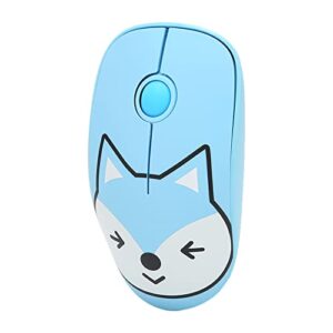 Pomya Wireless Gaming Mouse,Portable Office Mouse Computer Mouse, Smart Sleep Modes 2.4GHz Ergonomic Cherry Roller USB Mouse for Girl Gaming Mouse