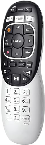 Buck AT&T DirecTV RC73 IR/RF Universal Wireless Genie Remote Control Replacement, Compatible with DirecTV HR20/HR21/HR34/HR44/HR54 DVR Satellite Dish Receiver