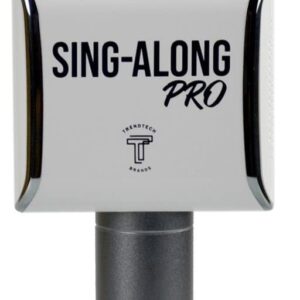 Sing-along PRO Bluetooth Microphone - Wireless Karaoke Microphone with Bluetooth for Kids and Adults - Portable Microphone for Home Karaoke - Sing-Along Mic with Stereo Audio - Black (Black)