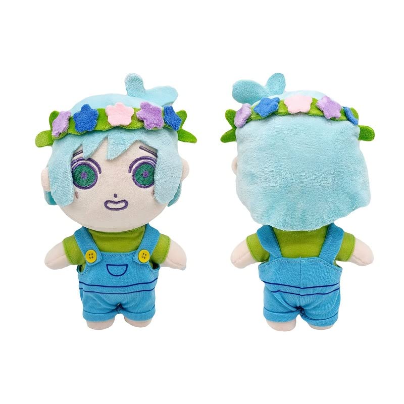 WOLONGLO Omori Plush Toy Stuffed Doll Pillow Anime Characters Cartoon Merchandise Props Game Characters Plush Toys for Game Lovers. (Blue)