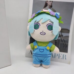 WOLONGLO Omori Plush Toy Stuffed Doll Pillow Anime Characters Cartoon Merchandise Props Game Characters Plush Toys for Game Lovers. (Blue)