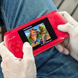 [2022 Version] Handheld Game Consoles, 2.4 Inch HD Color Screen Games Consoles Built-in 520 Classic Games - Rechargeable Battery Portable Style Game Consoles, Christmas Gift for Children (Red)