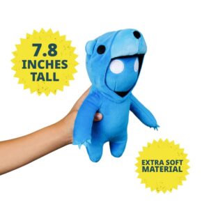 P.M.I. Gang Beasts Plush Buddies - Blue Bear - 8 Inch Plush Toys - Great Gift for Boys and Girls - Huggable Plush Toys for Kids - Official Gang Beasts Plush Toys