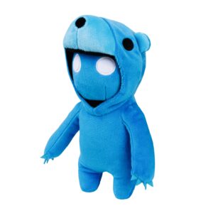 p.m.i. gang beasts plush buddies - blue bear - 8 inch plush toys - great gift for boys and girls - huggable plush toys for kids - official gang beasts plush toys