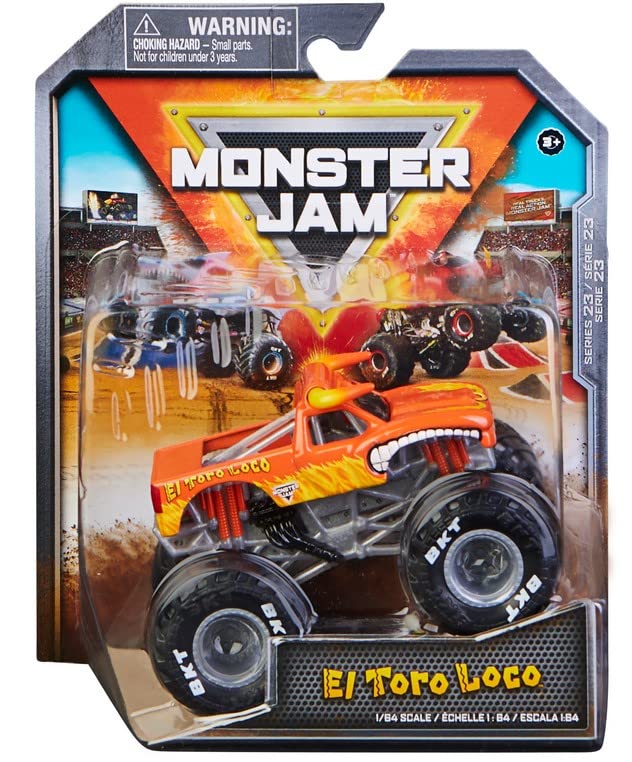 Monster Jam El Toro Loco Series 23 (Chase) 1:64 Scale