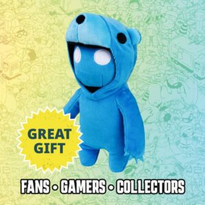 P.M.I. Gang Beasts Plush Buddies - Blue Bear - 8 Inch Plush Toys - Great Gift for Boys and Girls - Huggable Plush Toys for Kids - Official Gang Beasts Plush Toys