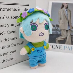 WOLONGLO Omori Plush Toy Stuffed Doll Pillow Anime Characters Cartoon Merchandise Props Game Characters Plush Toys for Game Lovers. (Blue)