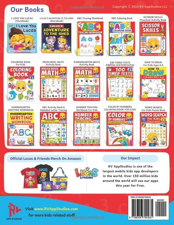 Large ABC Letters, Number & Shape Tracing: Jumbo Tracing Book For Toddlers & Preschoolers | Big Tracing Letters (A-Z), Numbers (1-10), Shapes | Fun Tracing Book to Color for Kids Ages 2-4