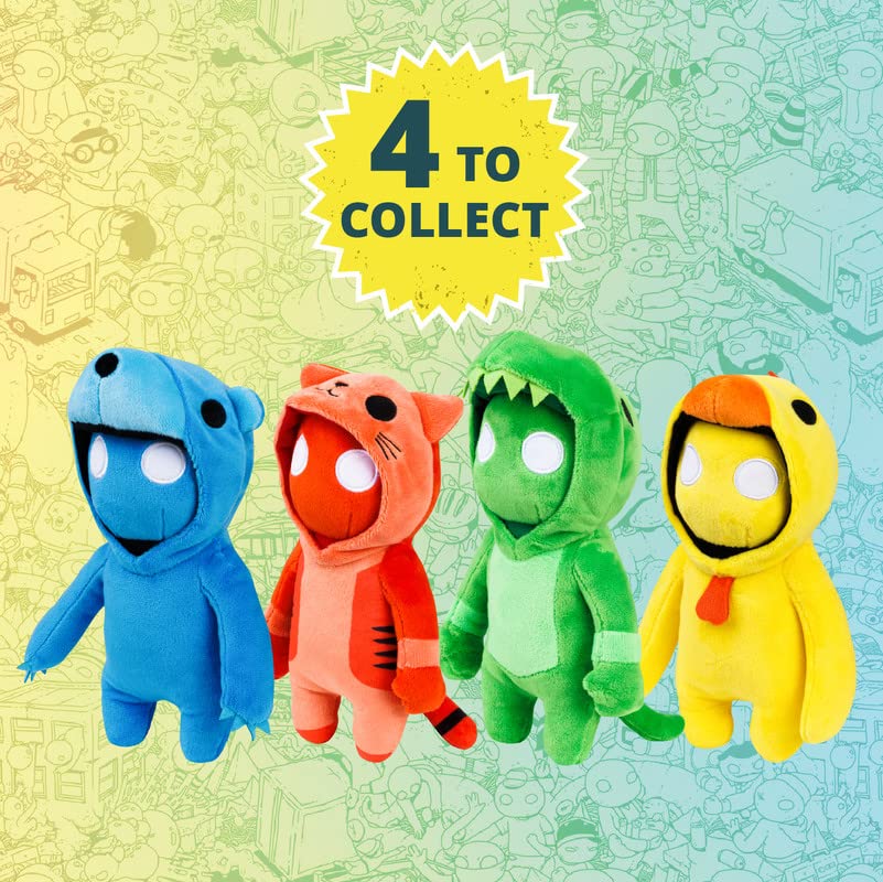 P.M.I. Gang Beasts Plush Buddies - Blue Bear - 8 Inch Plush Toys - Great Gift for Boys and Girls - Huggable Plush Toys for Kids - Official Gang Beasts Plush Toys