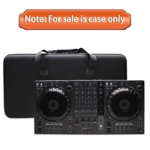 LTGEM Case for Pioneer DJ DDJ-FLX6 4-deck Rekordbox and Serato DJ Controller - Travel (28.7×14.74×4 inch)