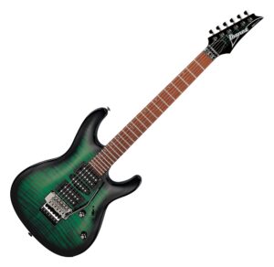 ibanez kiko loureiro signature kikosp3 electric guitar - trans emerald burst