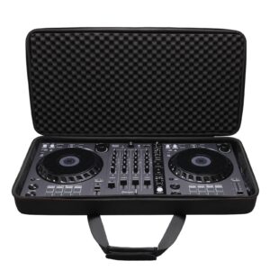 ltgem case for pioneer dj ddj-flx6 4-deck rekordbox and serato dj controller - travel (28.7×14.74×4 inch)