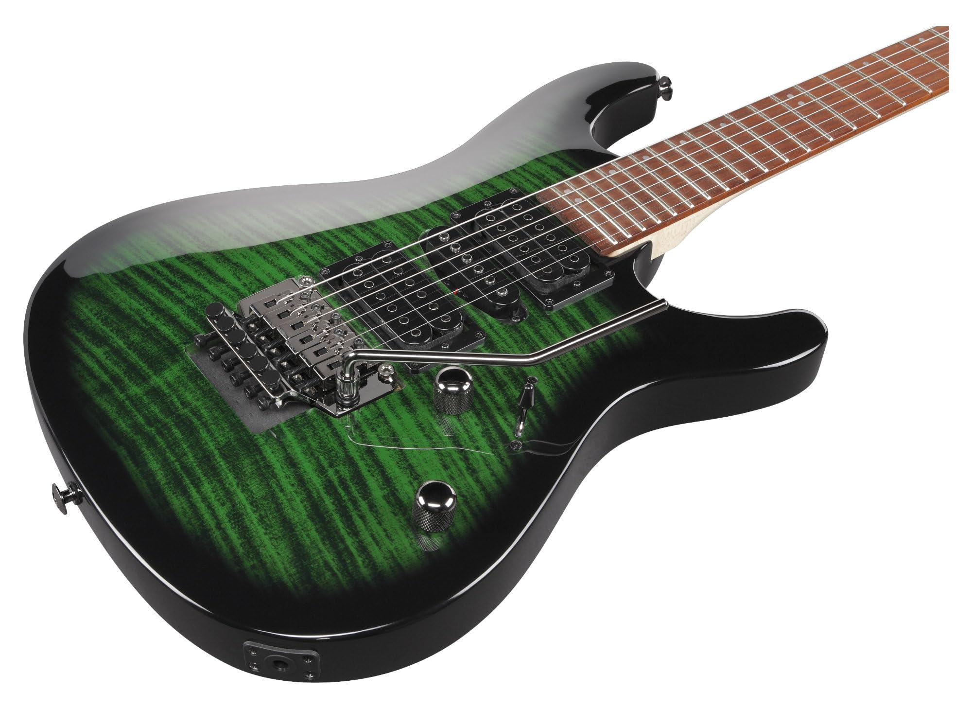 Ibanez Kiko Loureiro Signature KIKOSP3 Electric Guitar - Trans Emerald Burst