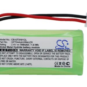 ZEEKAY Compatible with Battery V TECH 8913300000, 8913300100, 8913350000 DS6211-2, DS62113, DS6211-3, DS62114, DS6211-4, DS6221, DS62212, DS6221-2, DS62213 700mAh