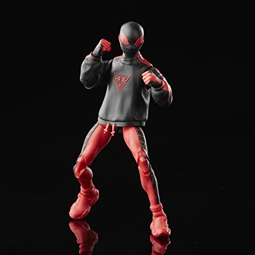 Marvel Legends Series Miles Morales Spider-Man, Collectible 6-inch Action Figures, 2 Accessories