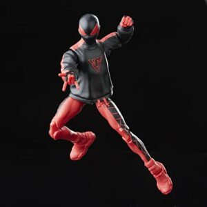 Marvel Legends Series Miles Morales Spider-Man, Collectible 6-inch Action Figures, 2 Accessories