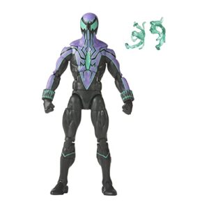 marvel legends series chasm, spider-man collectible 6 inch action figures, 2 accessories