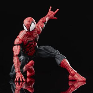 Marvel Legends Series Ben Reilly Spider-Man, Spider-Man Legends Collectible 6 Inch Action Figures, 2 Accessories