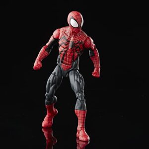 Marvel Legends Series Ben Reilly Spider-Man, Spider-Man Legends Collectible 6 Inch Action Figures, 2 Accessories