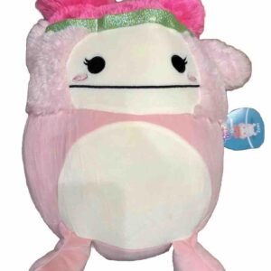 Squishmallows Official Kellytoy Plush 12" Squishmallow Plush | Zyan The Yeti Bigfoot Pink– Ultrasoft Stuffed Animal Toy Soft Squishy Plush Toy