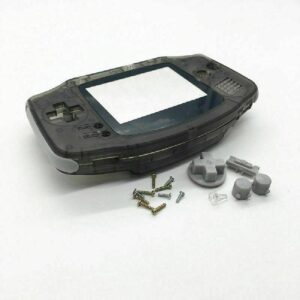 MOOKEENONE Replacement Housing Shell Button PartsRepair Clear Repair Case for Gameboy Advance