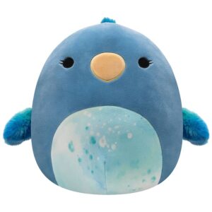 squishmallows official kellytoy plush 11" squishmallow plush | zipp the blue parrot – ultrasoft stuffed animal toy soft squishy plush toy