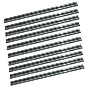 miude 3-1/4 inch carbide planer blades for milwaukee m18 42-26-0022, wen 6530, dewalt, bosch, makita, ryobi and most 3-1/4 hand planers - 10 pack