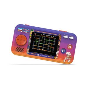 My Arcade Data East Pocket Player: Portable Gaming System with 308 Preloaded Retro Games, 2.75" Color Screen, Speakers (DGUNL-4127),Purple