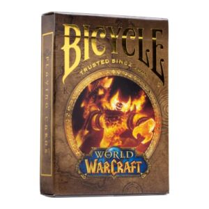 bicycle world of warcraft premium special edition playing cards