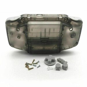 MOOKEENONE Replacement Housing Shell Button PartsRepair Clear Repair Case for Gameboy Advance