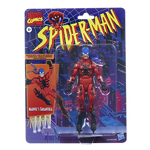 Marvel Legends Series Tarantula, Spider-Man Legends Collectible 6 Inch Action Figures