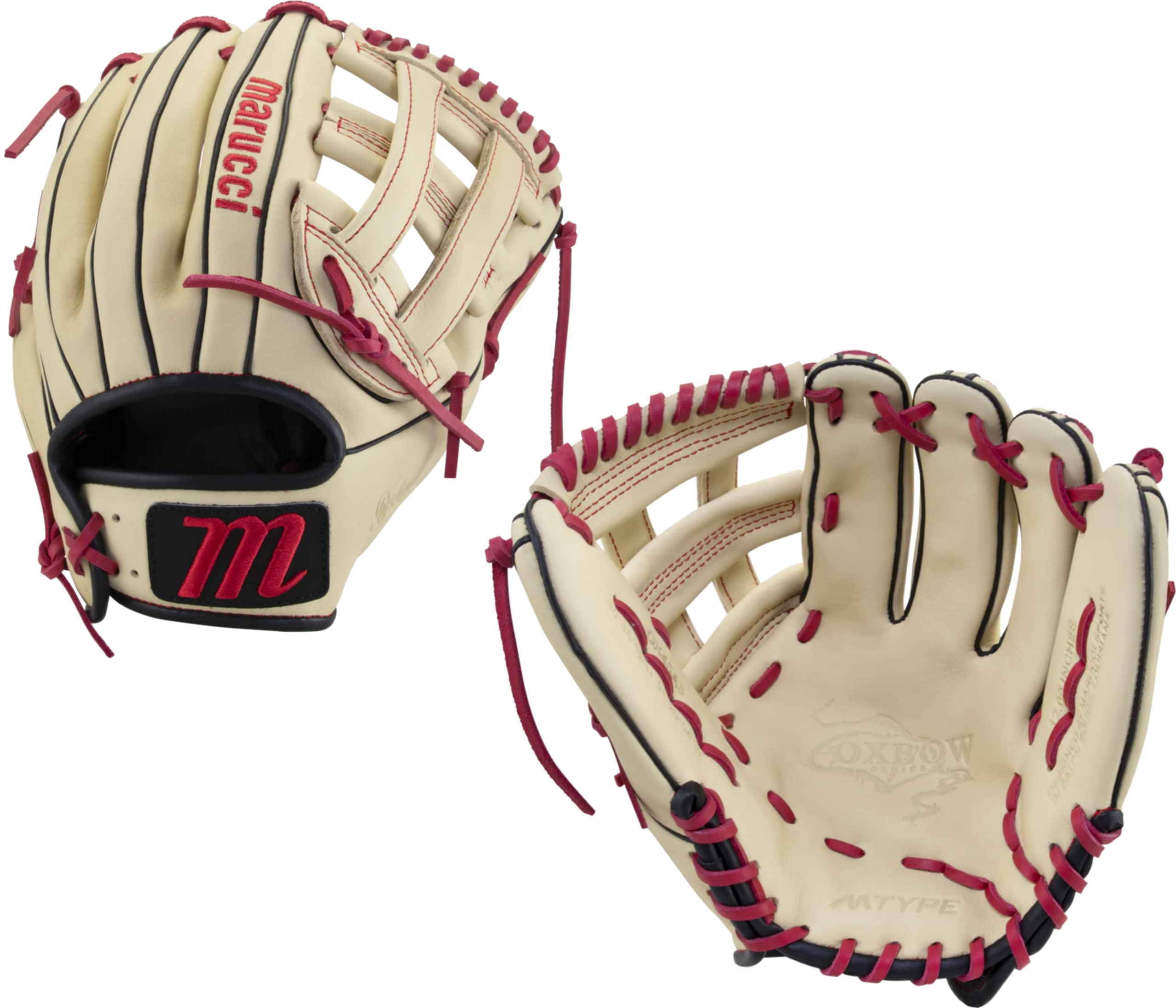 Marucci Oxbow M Type 45A3 Infield/Outfield Baseball Glove - 12" (Right-Hand-Thrower)