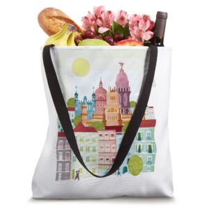 Madrid Spain travel souvenir Tote Bag