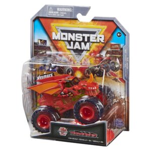 Monster Jam 2022 Spin Master 1:64 Diecast Truck with Bonus Accessory: See-Thru Crew Dragonoid