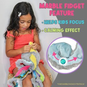 MEAVIA Sensory Octopus Plush Toy, Fidget Plush for Special Needs and Sensory Fun, FEELix Collection