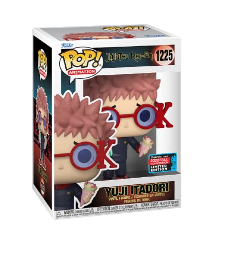 Funko Pop! Jujutsu Kaisen Yuji Itadori with Glasses 2022 Exclusive NYCC Shared (67039)