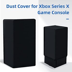 Mcbazel Black Dust Cover for Xbox Series X Console, Anti Scratch Waterproof Protective Case Cover Sleeve for Xbox Series X Console