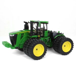 tomy 1/32 john deere 9r 590 4wd w/front & rear triples, 2022 farm show edition prestige collection 45833